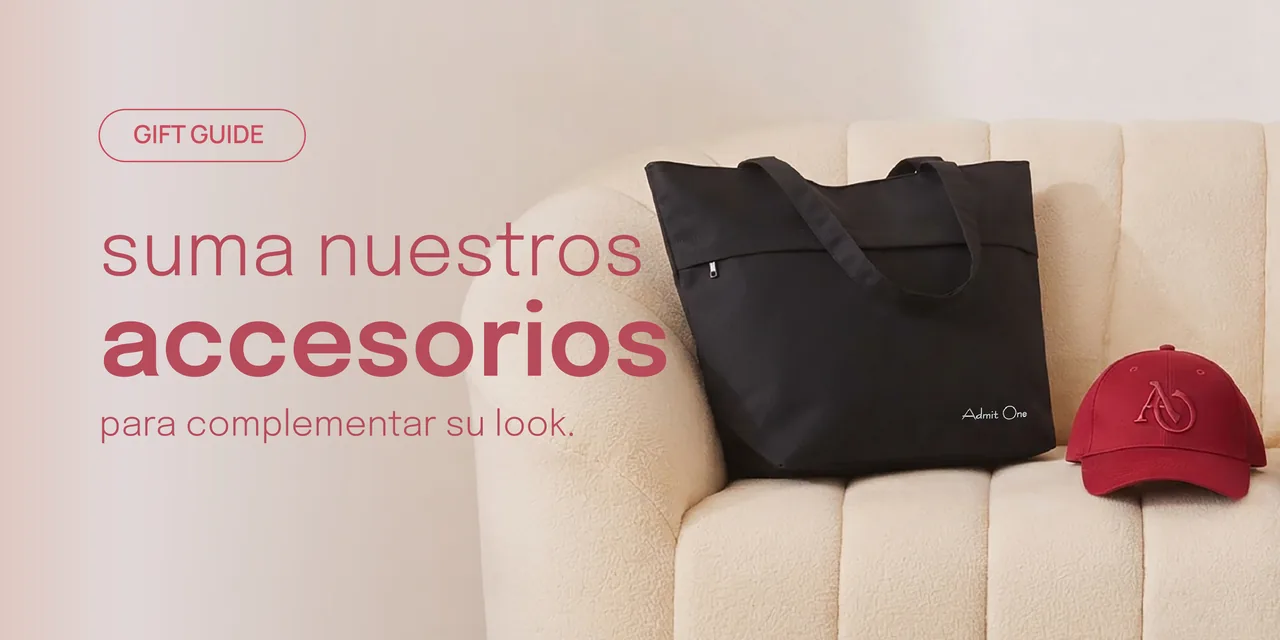 Gift guide: sumá nuestros accesorios para complementar su look.